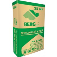 МК Блок Объектовые цементные смеси BERGhome