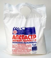 АЛЕБАСТР белый 5 кг ВТВ гипс строительный