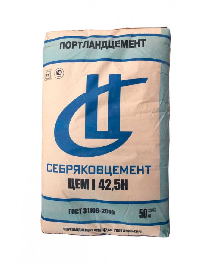 Цемент Себряковцемент М500  в мешках 50 кг цена 415 рублей 